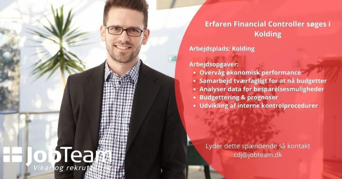 Erfaren Financial Controller søges til virksomhed i Kolding